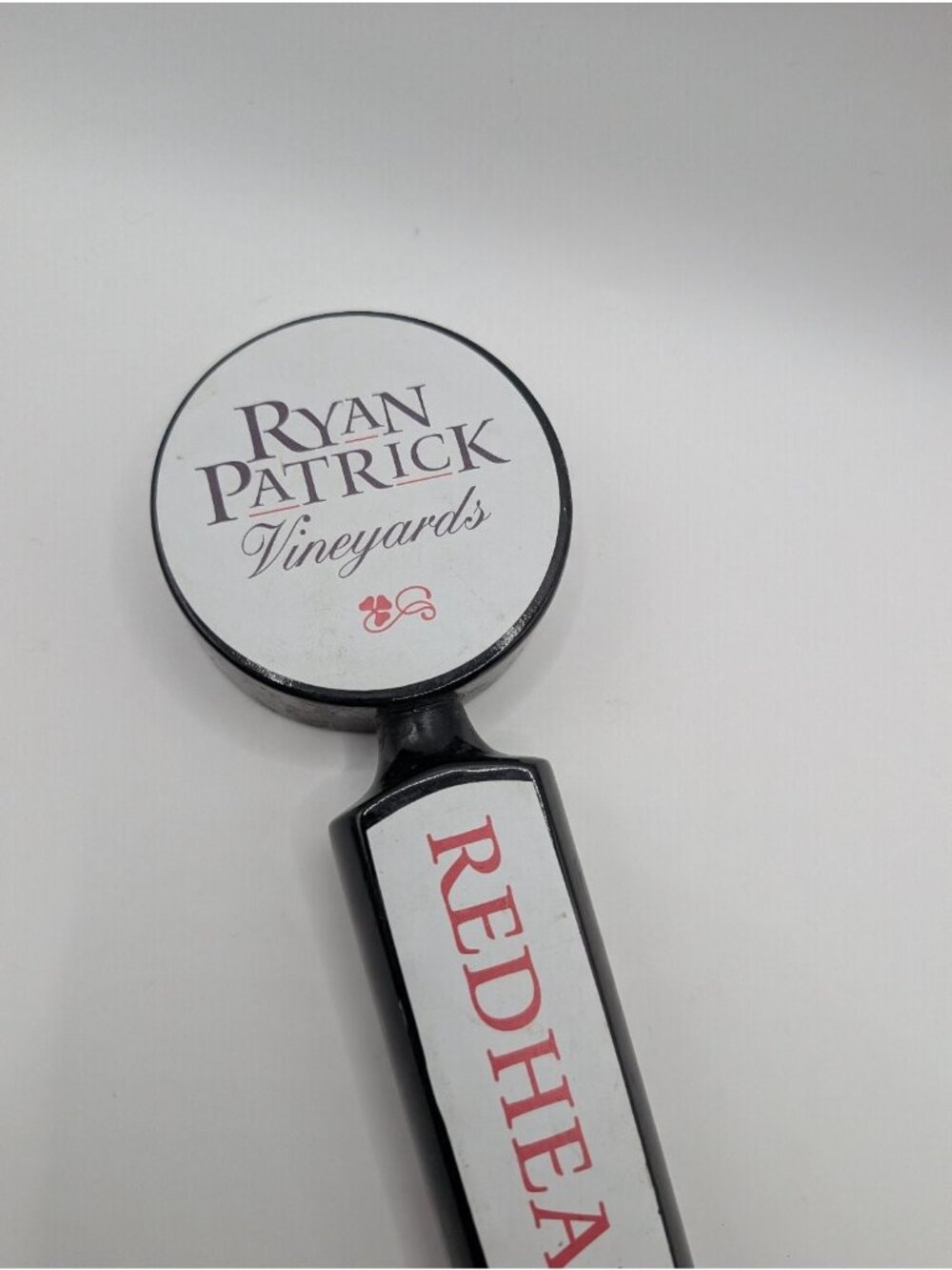 Ryan Patrick Vineyards Redhead Red Draft Beer Tap Handle  RARE - Picture 2 of 5